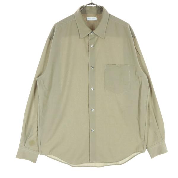 BEAUTY＆YOUTH ビューティーアンドユース 長袖 シャツ L ブラウン UNITED ARROWS ユナイテッドアローズ メンズ 古着 中古