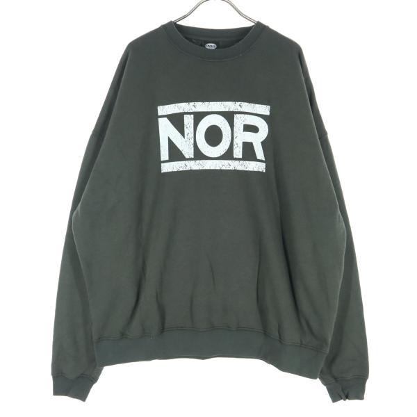 FREAK'S STORE フリークスストア 裏起毛 英字 長袖 トレーナー L グレー メンズ 古着 中古