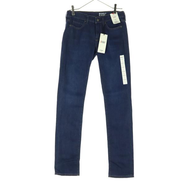 スキニーデニム ライトブルー 未使用タグ付き ユニクロ（UNIQLO） 未使用 スキニーデニムパンツ w26 ブルー