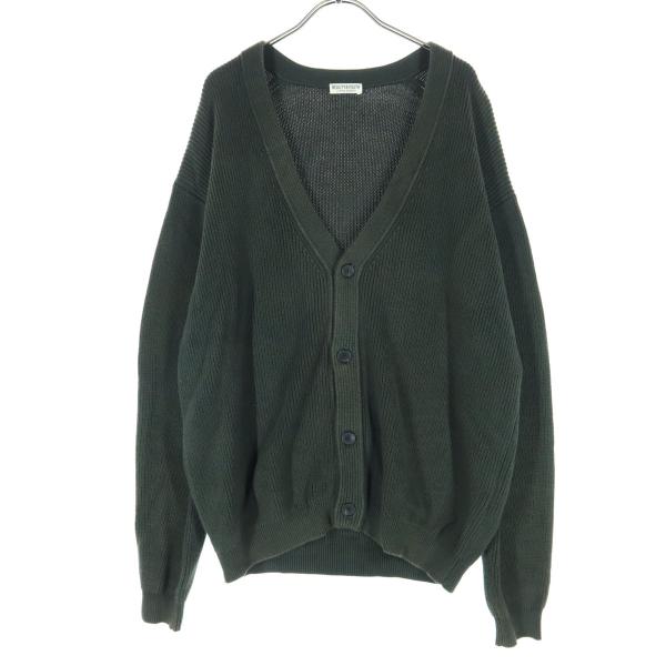 BEAUTY＆YOUTH ビューティーアンドユース 長袖 カーディガン L カーキ ユナイテッドアローズ メンズ 古着 中古
