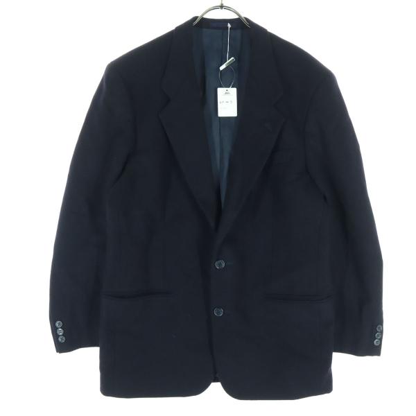 Paul Smith LONDON ポールスミスロンドン 長袖 テーラード ウールジャケット L ネイビー メンズ 古着 中古