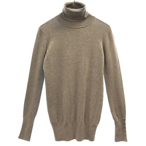 ZARA ザラ 長袖 タートルネック セーター S グレー ニット レディース 古着 中古