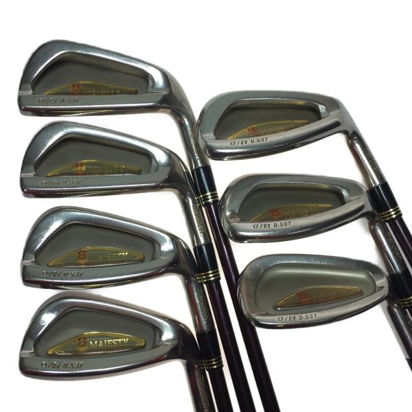 MAJESTY σ/Et 0.537 King cavity MAG350-FACE アイアンセット 3I~9I/PW
