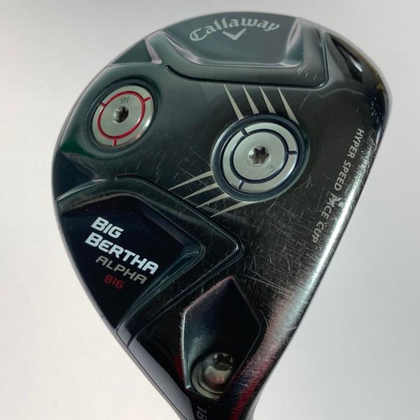 Callaway - ◎◎Callaway キャロウェイ BIG BERTHA ALPHA 816 FW 18° フェアウェイウッド Speeder 757 EVOLUTION S カバー付 ◎◎ Callaway キャロウェイ BIG BERTHA ALPHA 816 FW 18