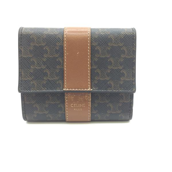 CELINE ◎◎ セリーヌ スモール トリフォールドウォレット CELINE ◎◎ セリーヌ スモール トリフォールドウォレット