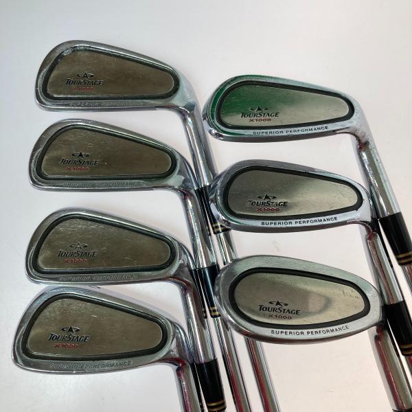 ブリヂストンアイアンセット 5-9 P ◎◎ Bridgestone ブリヂストン ツアーステージ X1000 5-9.P.P/S 7本