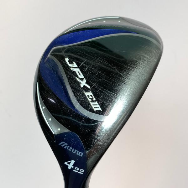MIZUNO ミズノ JPX EIII E3 4UT 22° ユーティリティ フレックスR カバー付 傷や汚れあり