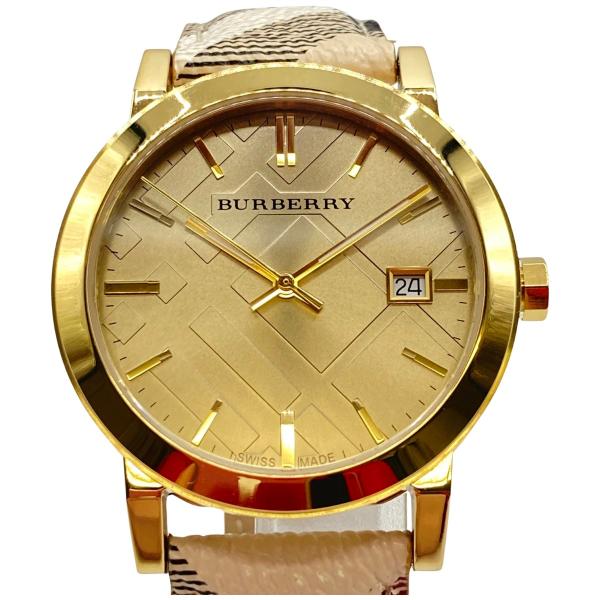 BURBERRY ◎◎ バーバリー The City シティ クォーツ 腕時計