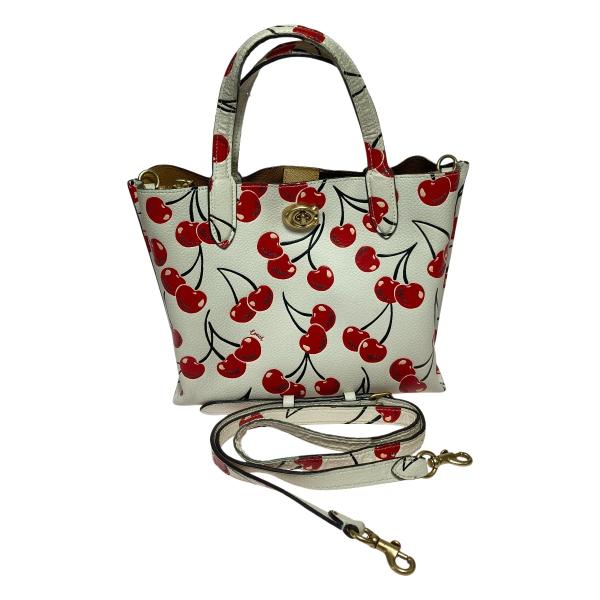 COACH（コーチ） ◎◎ ウィロウ トート 24 ウィズ チェリー プリント