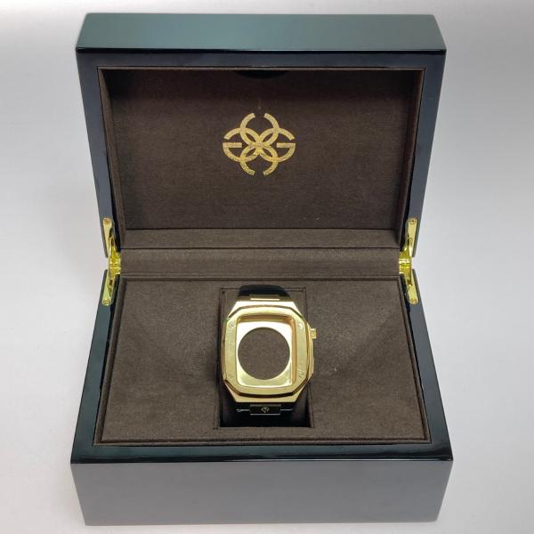 ⭐︎未使用⭐︎ゴールデンコンセプト⭐︎44m⭐︎レザーベルト ゴールドバックル GOLDEN CONCEPT(ゴールデンコンセプト) 腕時計用ベルト・バンド