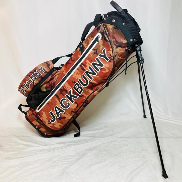 本日限定価格❗️JACK BUNNY 迷彩キャディバッグ ◎◎ Jack Bunny!! ジャックバニー キャディバッグ スタンドバッグ