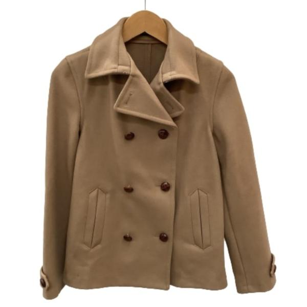 groverall グローバーオール レディース Pコート SIZE M ベージュ やや傷や汚れあり