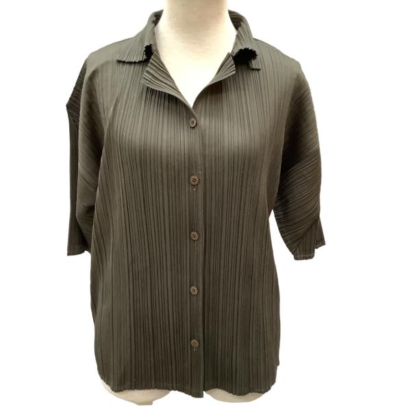 pleats please issey miyake プリーツ キッシュ シャツ pleats please issey miyake プリーツ キッシュ シャツ