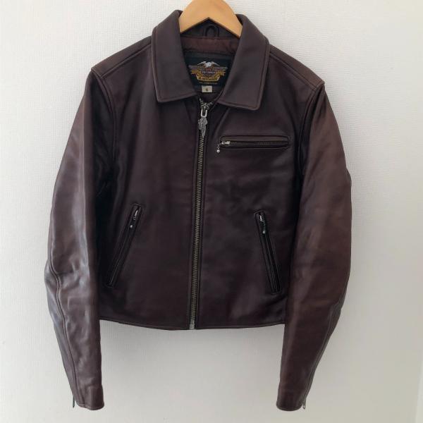 HARLEY-DAVIDSON レザージャケット L 40181 ブラウン Harley Davidson - HARLEY-DAVIDSON レザージャケット L 40181