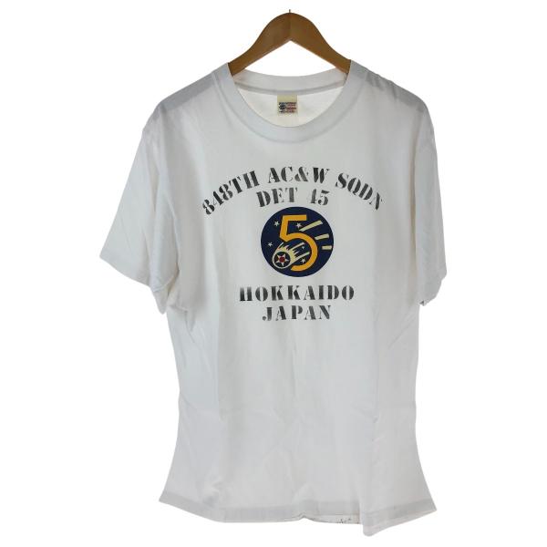 BUZZ RICKSON'S バズ リクソンズ Tシャツ SIZE L 古着 ホワイト 傷や汚れあり