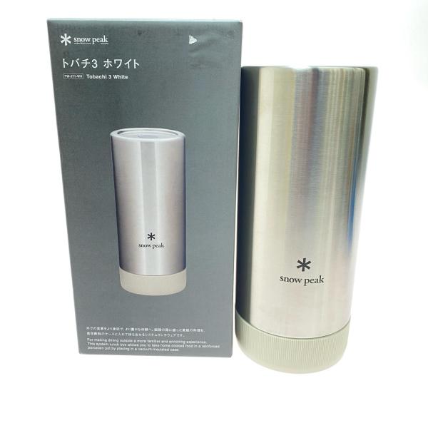 snow peak §§ snowpeak スノーピーク トバチ3ホワイト 未使用品