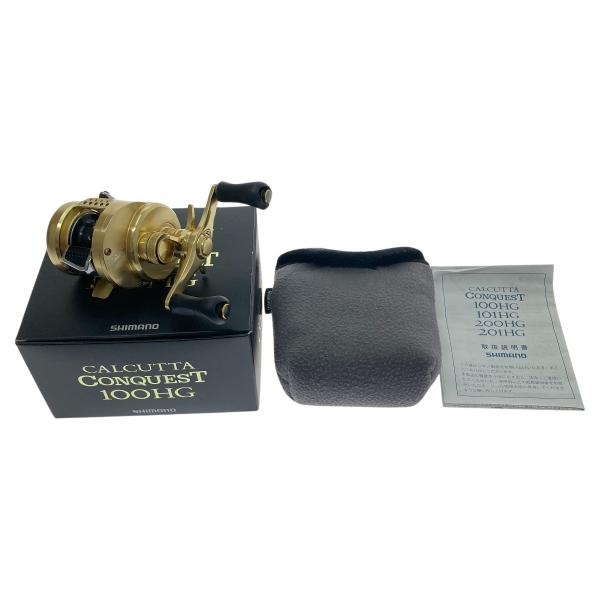 SHIMANO 15カルカッタ コンクエスト100HG 右ハンドル（未使用） □□ SHIMANO シマノ 15カルカッタコンクエスト 100HG RIGHT(右