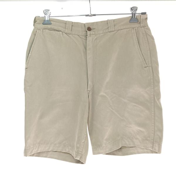 □□50s PENNEYS(BIG MAC) ハーフパンツ　ARMY TWLL　サイズ不明　片爪GRIPPERジッパー ベージュ □□ 50s PENNEYS(BIG MAC) ハーフパンツ ARMY TWLL サイズ不明 片爪