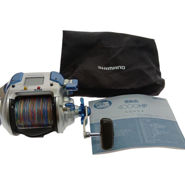 SHIMANO シマノ 05 電動丸 4000HP 電動リール 01929 □□ SHIMANO シマノ 電動リール05電動丸 4000HP 01929 やや傷や汚れ