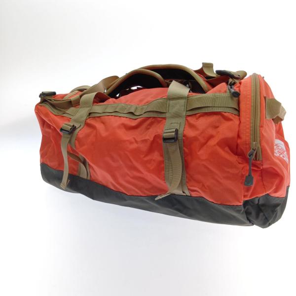 □□ THE NORTH FACE ザノースフェイス ダッフルバッグ ナイロンダッフル50 NMJ72302 オレンジ やや傷や汚れあり