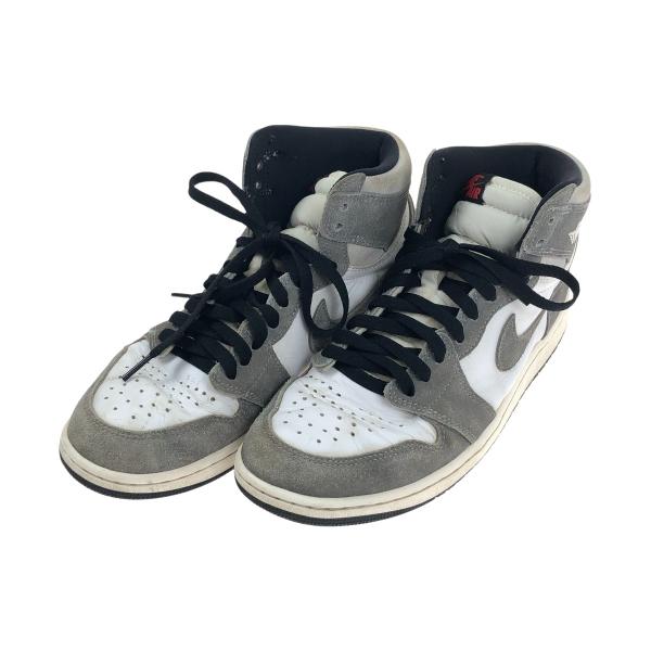 NIKE ナイキ スニーカー SIZE 27cm エアジョーダン 1 レトロ High OG 'Washed Black' DZ-5485-051 ホワイト x グレー 傷や汚れあり