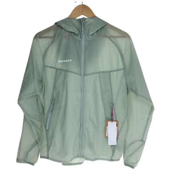 MAMMUT マムート ジャケット コンベイウィンドブレーカーフーデッド SIZE M 1012-00530 シルバーセージ MAMMUT（マムート） ジャケット コンベイウィンドブレーカーフーデッド