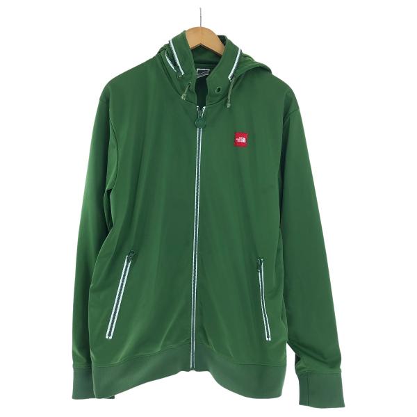THE NORTH FACE ザノースフェイス ジャージ フード付きトラックジャケット SIZE L AT01900 グリーン THE NORTH FACE（ザ ノースフェイス） ジャージ フード付きトラック