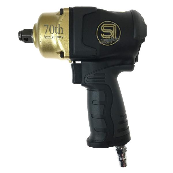 【未使用品】 シナノ SI-1600BG インパクトレンチ ゴールドブラック【 70周年記念モデル】 SHINANO 信濃 SINANO シナノ 12.7Sqエアーインパクトレンチ SI-1600BG-ULTRA