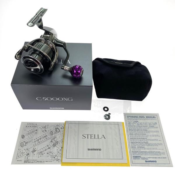 ττ【中古】SHIMANO シマノ スピニングリール 22ステラ C5000XG
