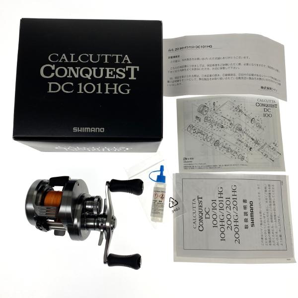 SHIMANO シマノ 20 カルカッタコンクエスト DC 101HG LEFT 04086
