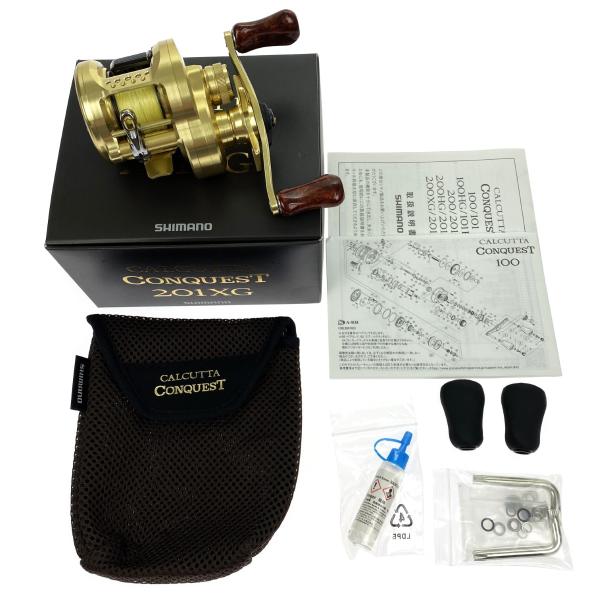 SHIMANO シマノ 22 カルカッタコンクエスト 201XG 左ハンドル 04419