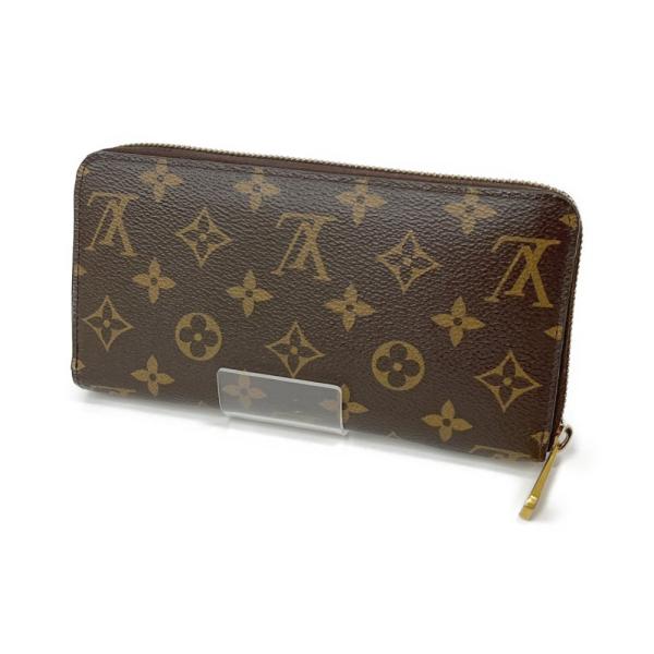 【美品】ルイヴィトン モノグラム ジッピーウォレット ブラウン M42616 LOUIS VUITTON（ルイ・ヴィトン） ◇◇ ジッピー・ウォレット