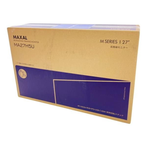 ◆◆MAXAL パソコン モニター 高精細モニター 27インチ MA27H5U ブラック Amazon.co.jp: 4K モニター 27インチ ディスプレイ (IPS非光沢