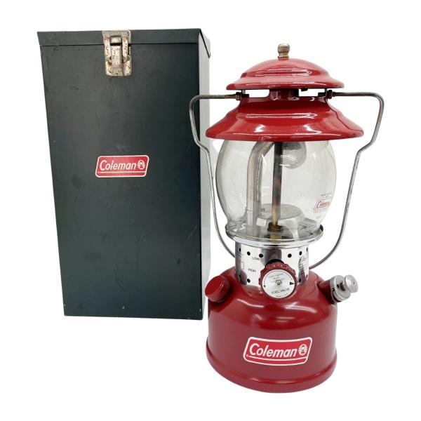 Coleman - ◆◆Coleman コールマン ワンマントルランタン 93年12月製造 ハードケース付 classic 200B703J レッド Coleman ◇◇ コールマン ワンマントルランタン 93年12月製造