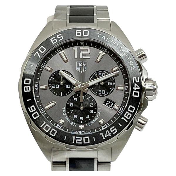 TAG HEUER タグホイヤー フォーミュラ1 クロノグラフ クォーツ腕時計 CAZ1111 グレー
