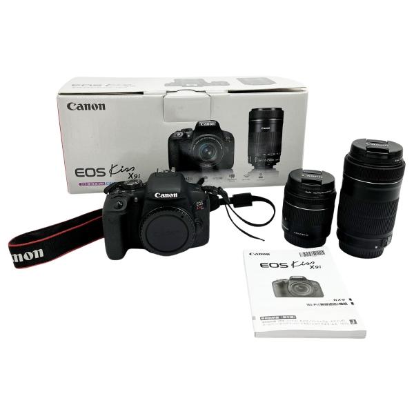 Canon - ◆◆CANON キャノン カメラ EOS Kiss X9i ダブルズームキット レンズ2本 1893C003 ◇◇ CANON キャノン カメラ EOS Kiss X9i ダブルズームキット