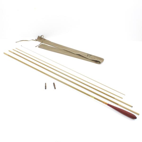 美品ヘラブナ竿　朱紋峰セット シマノ朱紋峰凌10尺へら竿