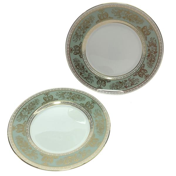 ★WedgewoodコロンビアセージグリーンBBプレート美品！★ Wedgwood ウェッジウッド 洋食器 プレート コロンビアセージグリーン