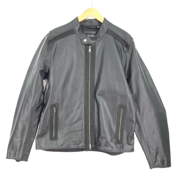 Made In USA製Harley-Davidson ライダースジャケットL HARLEY-DAVIDSON ハーレーダビッドソン メンズ レザージャケット SIZE