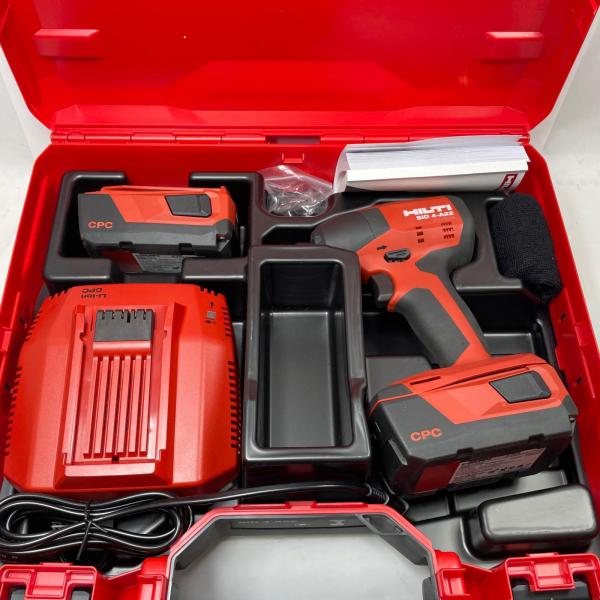 Hilti ヒルティ インパクトドライバ SID4-A22 レッド 充電器・充電池2 