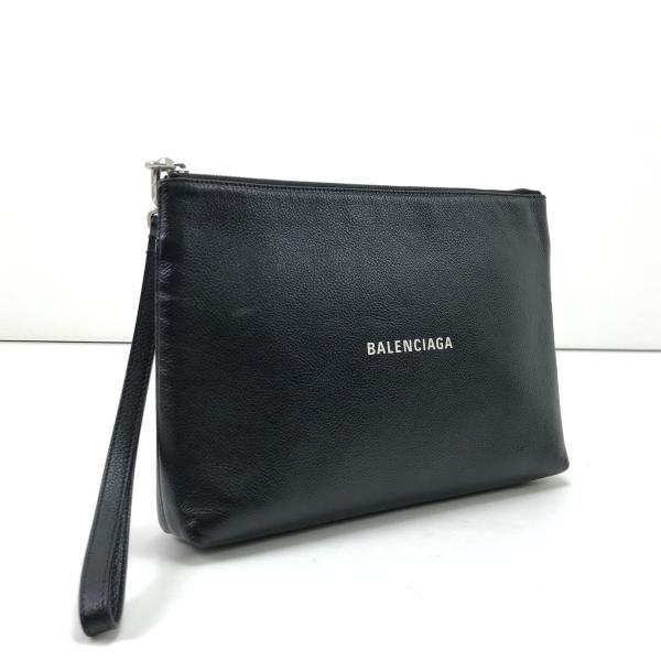 BALENCIAGA（バレンシアガ） クラッチバッグ レザー 593315,1U90,V