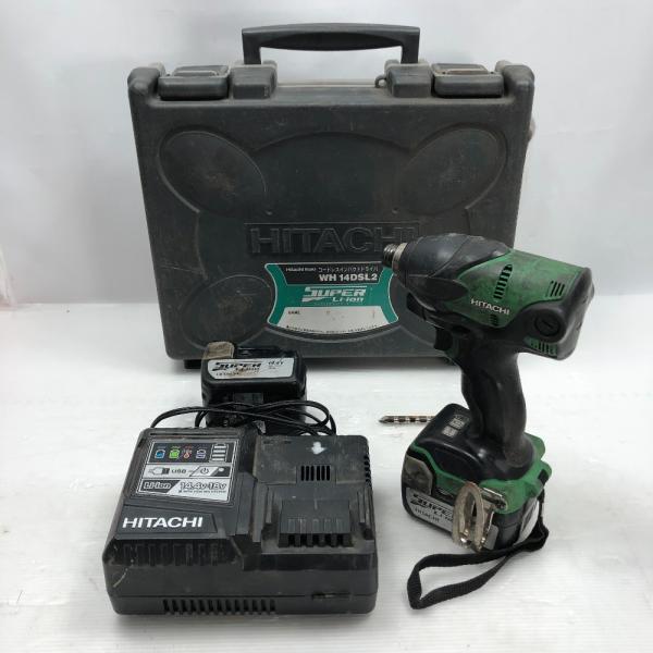 ◇◇ HITACHI 日立 インパクトドライバ キズ・ヨゴレ有 充電器 ◇◇ HITACHI 日立 インパクトドライバ キズ・ヨゴレ有 充電器