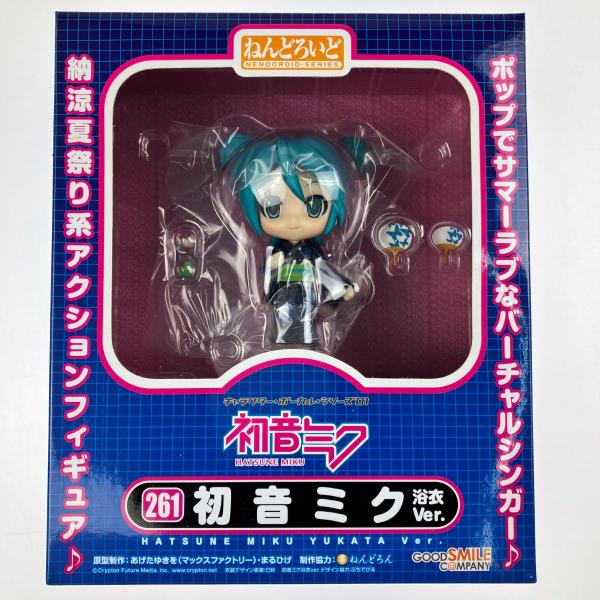 ▽▽ ねんどろいど 261 初音ミク 浴衣Ver. 未開封品 未使用