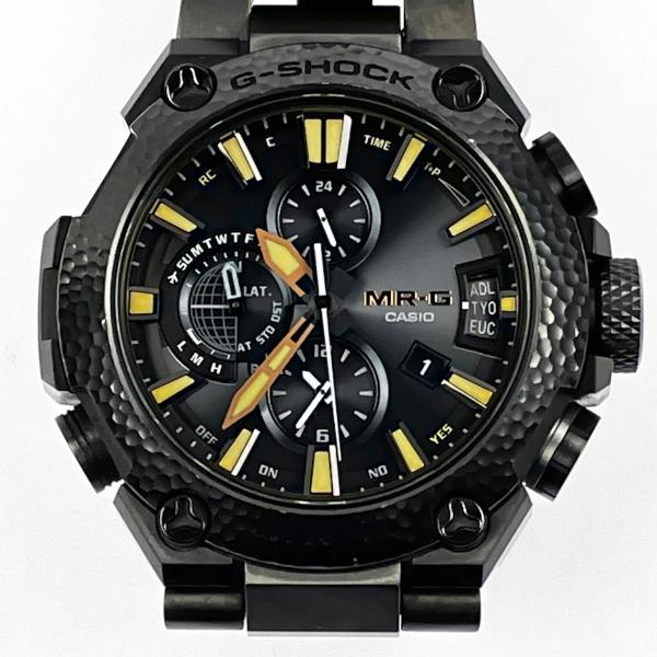 ★CASIO★ カシオ Gショック MR-G チタン CASIO（カシオ） G-SHOCK MR-G チタン 鎚起 MRG-G2000HB-1AJR ブラック