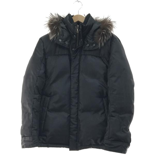▼▼BURBERRY BLACK LABEL バーバリーブラックレーベル ダウンジャケットM BMP63-733-09 ブラック bigban_1013103030101