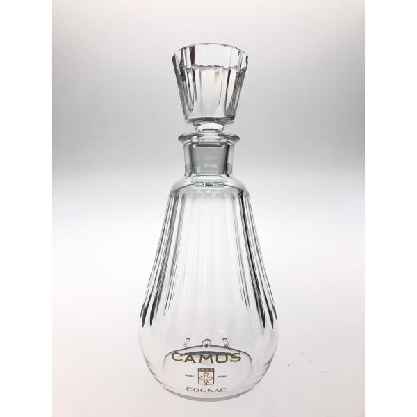 バカラ（Baccarat） ▽▽ クリスタル CAMUS カミュ コニャック 空瓶