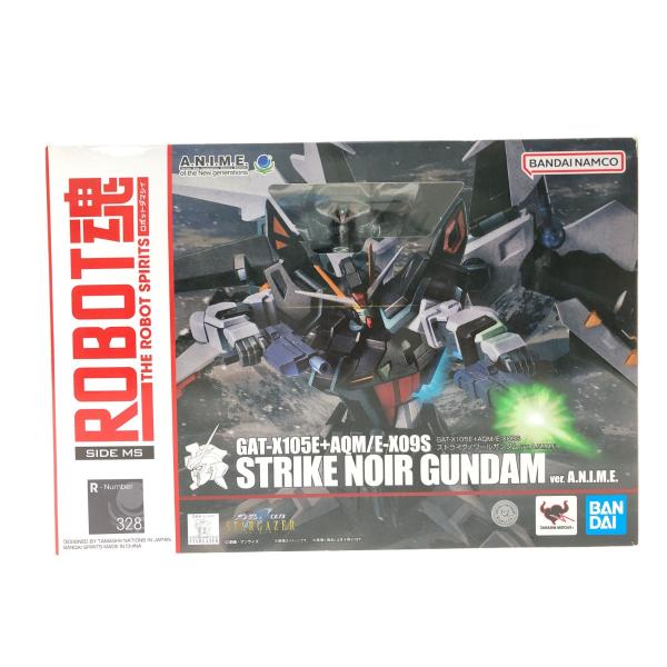 ▼▼BANDAI バンダイ 魂ウェブ商店 ROBOT魂 GAT-X105E+AQM/E-X09S ストライクノワールガンダム ver. バンダイスピリッツ ROBOT魂 ＜SIDE MS＞ GAT-X105E＋AQM/E-X09S