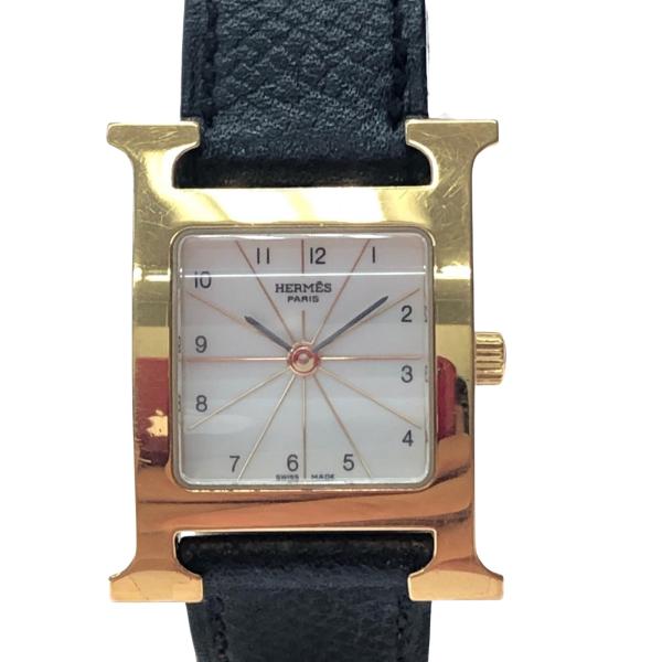 HERMES（エルメス） ▽▽ レディース腕時計 クオーツ Hウォッチ HH1