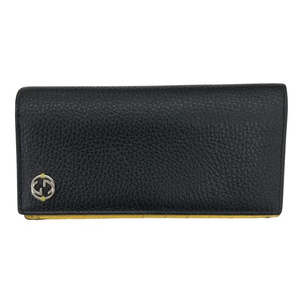 GUCCI ブラックレザー 長財布 bigban_1013103700653