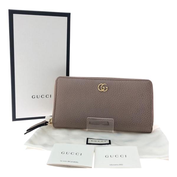 GUCCI（グッチ） ▽▽ レディース 長財布 ジップアラウンドウォレット